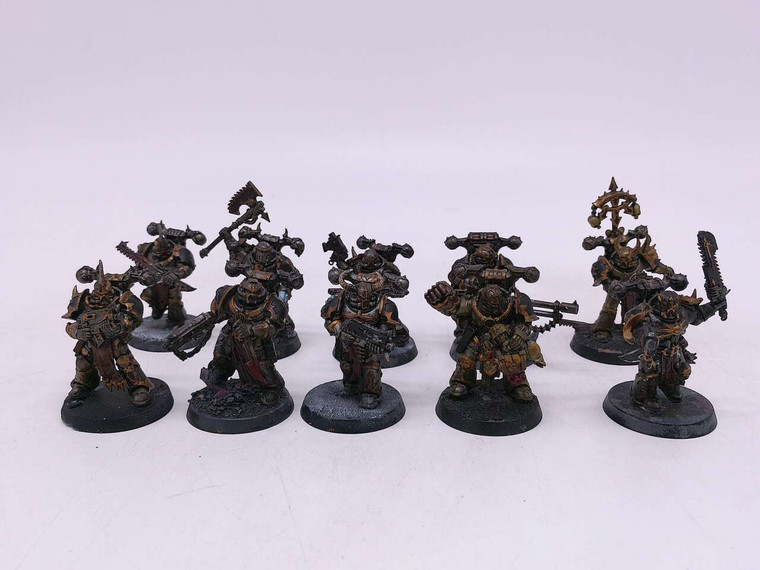 10 x Legionaries (black/gold)