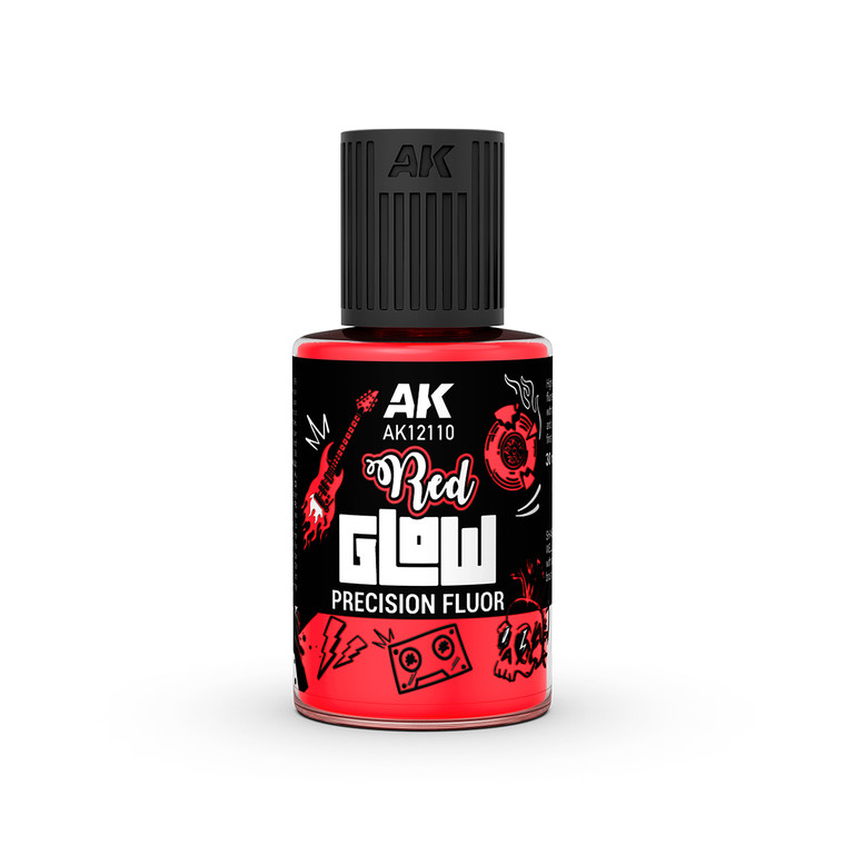 AK Interactive: Red Glow Precision Fluor