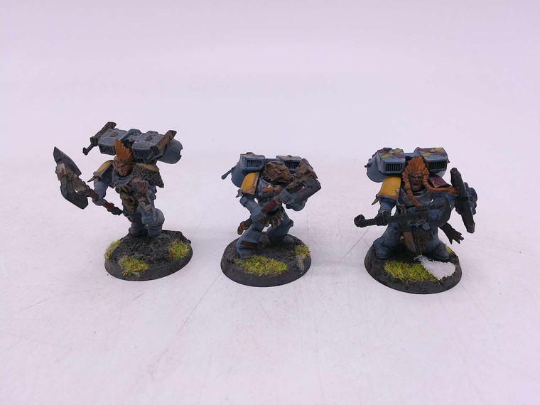 3 x Custom Jump Pack Space Wolves