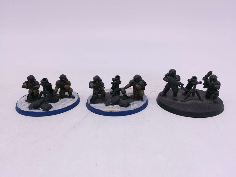 3 x Cadian Heavy Weapons Squad (oop)