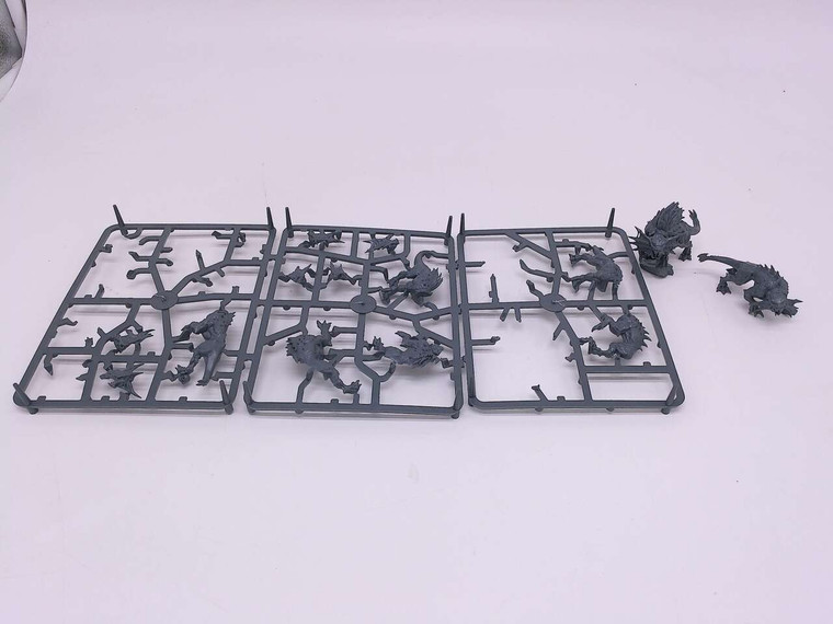 5 x Flesh Hounds (partially assembled)