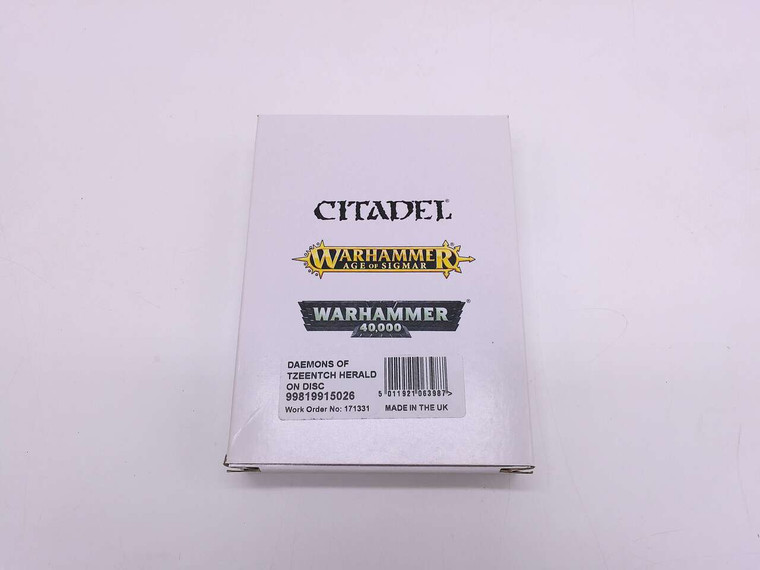 1 x Daemons of Tzeentch Herald on Disc (NiB,oop)