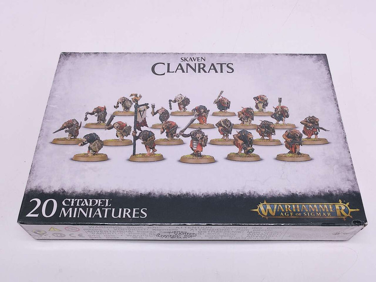 20 x Clanrats (NiB,old box, oop)