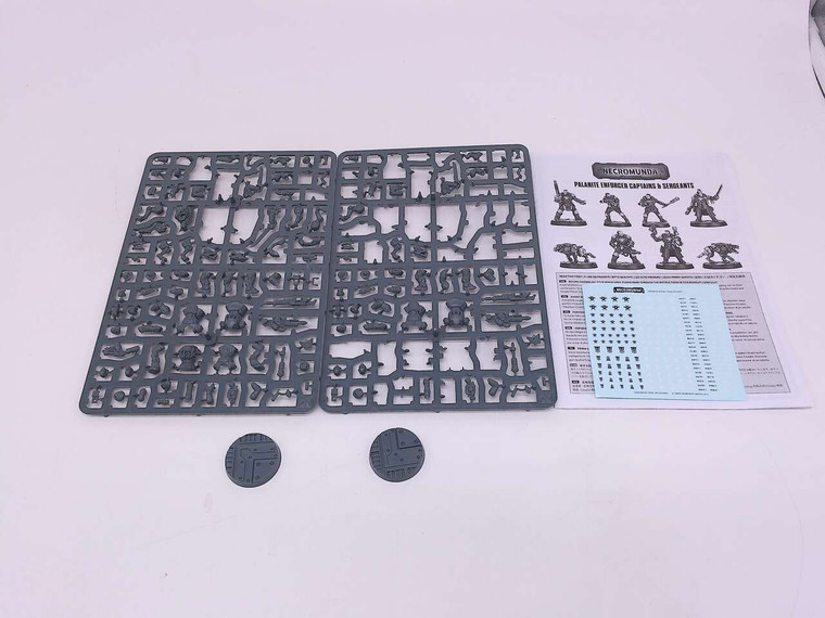 3 x Palanite Enforcer Captains & Sergeants (NoS)