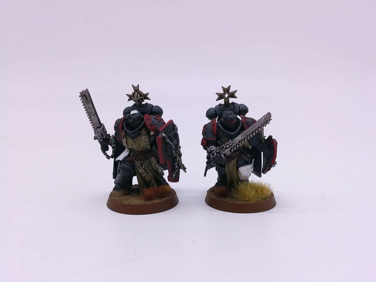 2 x Custom Black Templars