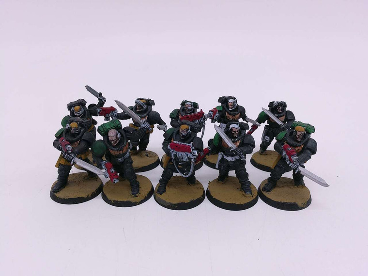 10 x Kill Team: Scout Squad (black/green)