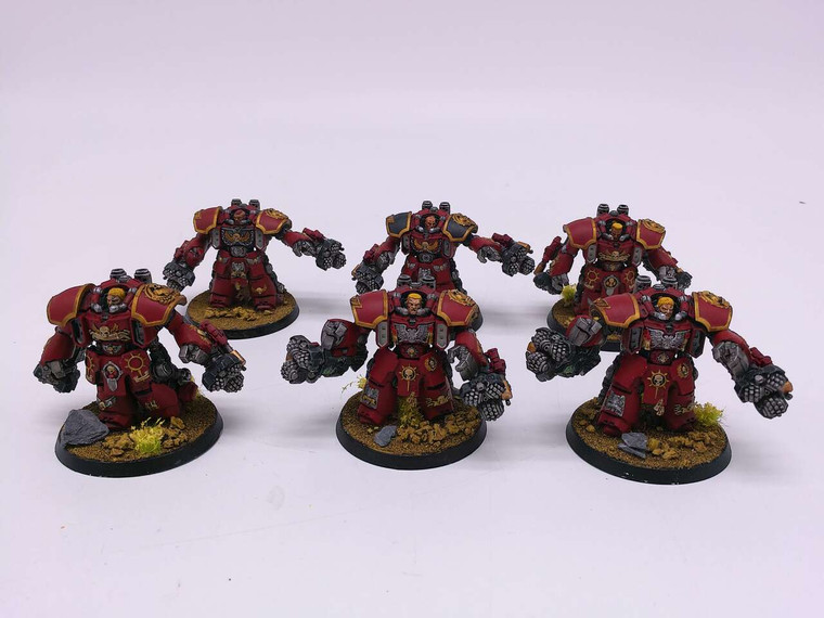 6 x Centurion Assault Squad (red,oop)