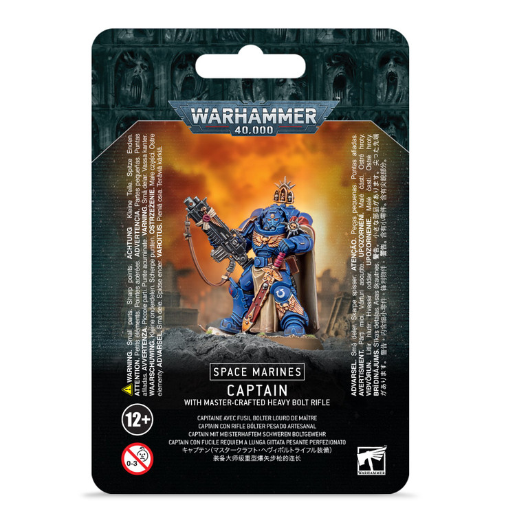 Space Marine Captain with Master-Crafted Heavy Bolt Rifle NIB