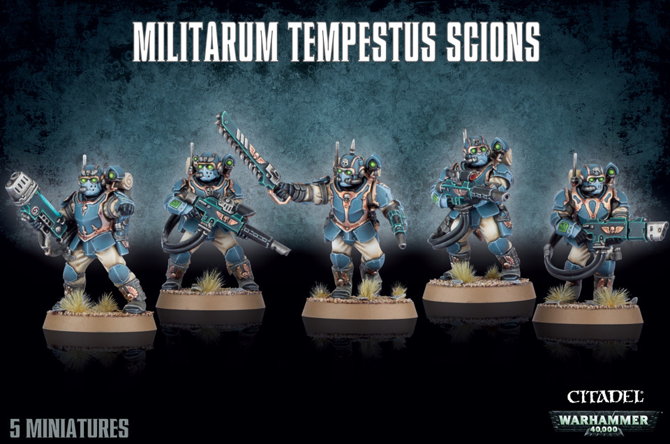 1 x Militarum Tempestus Scions NIB