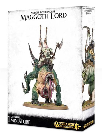 warhammer maggotkin of nurgle daemon 未組立 1 x Maggoth Lord / Morbidex Twiceborn / Orghott Daemonspew NIB