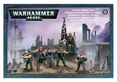 Warhammer 40k Catachan Jungle Fighters Command Legs & Body - Imperial Guard Militarum 1 thumbnail image