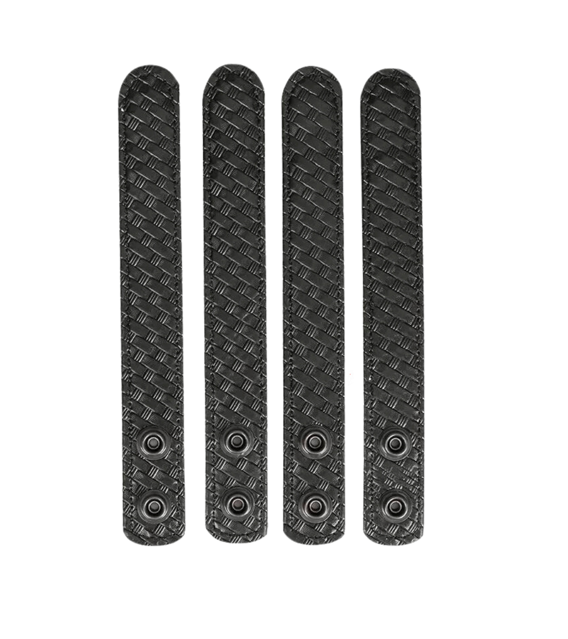 Basketweave Belt Keepers (4 Pack)