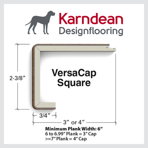 Vcap-SQ-120688, VersaCap Square, Frosted Birch, SCB83 Loading
