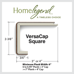 VCap-SQ-103538, VersaCap Square, Burnished Hickory, DV738-C Loading