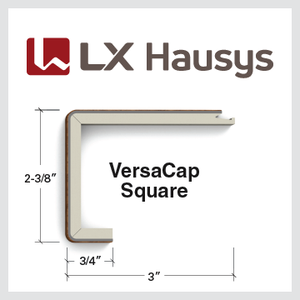 VCap-SQ-117017, VersaCap Square, Ash Umber, PSW7942 VCap-SQ-117017, VersaCap Square, Ash Umber, PSW7942
