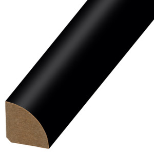 MRQR-100358, Quarter Round, Midnight Black, Black Loading