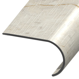 RSN-117005, Round Stair Nose, Icicle Marble, PTC6930