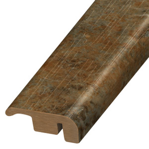 EC-104009, Rustic Slate, End Cap, 50LVT107/VV032-00107