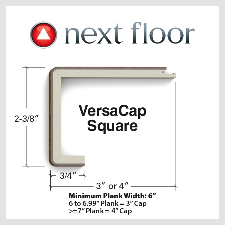 VCap-SQ-109820, VersaCap Square, Multi-Strip Iron, 525 005