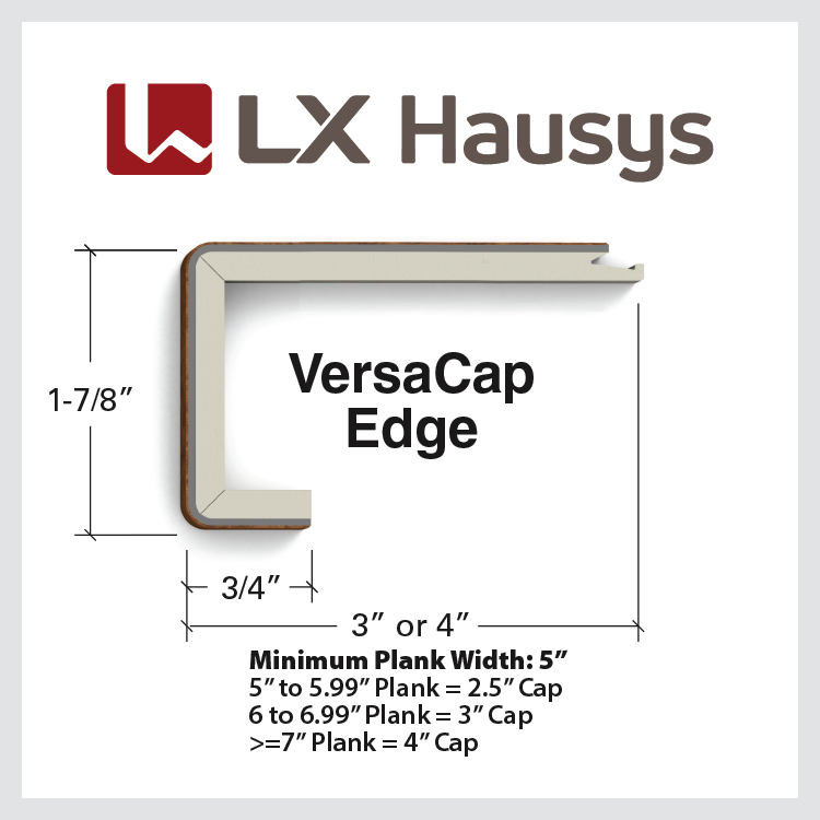 VCap-EG-117017, VersaCap Edge, Ash Umber, PSW7942