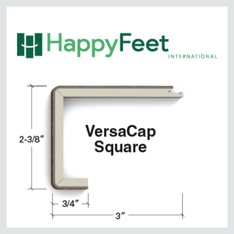 VCap-SQ-110914, VersaCap Square, Colonial Pecan, HF674