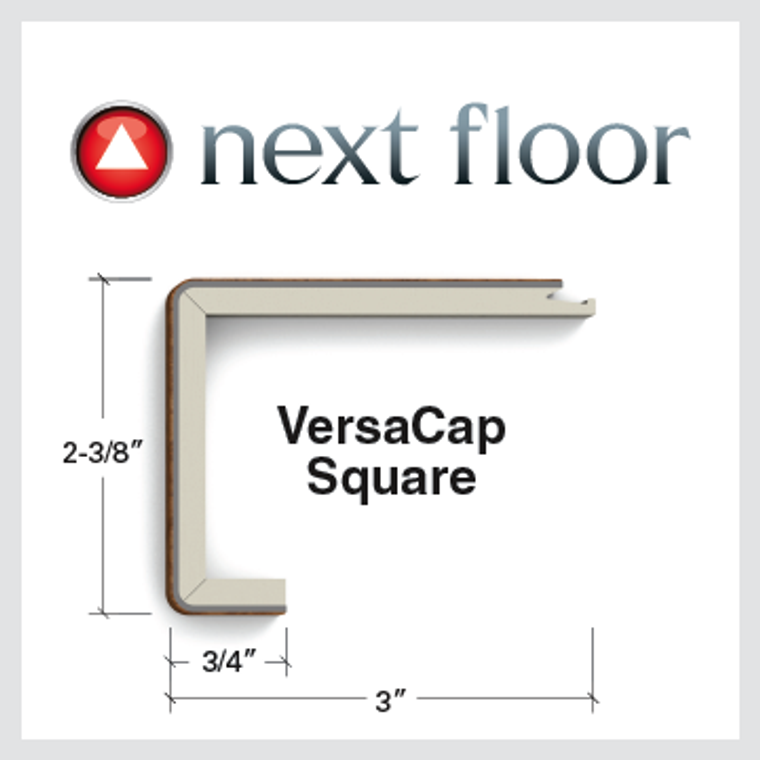 Vcap-SQ-121298, VersaCap Square, Sunrise Oak, 527-103