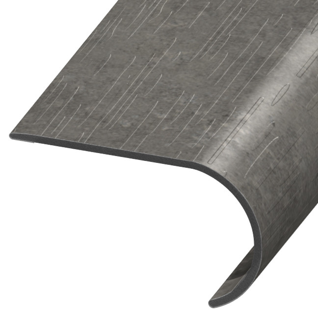 RSN-122937, Round Stair Nose, Trail Slate Dark Gray, TSDG28CL