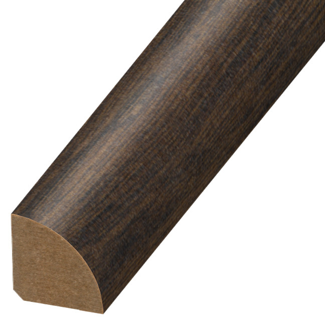 MRQR-103143, Quarter Round, Black Walnut, 516 | Versatrim, LLC
