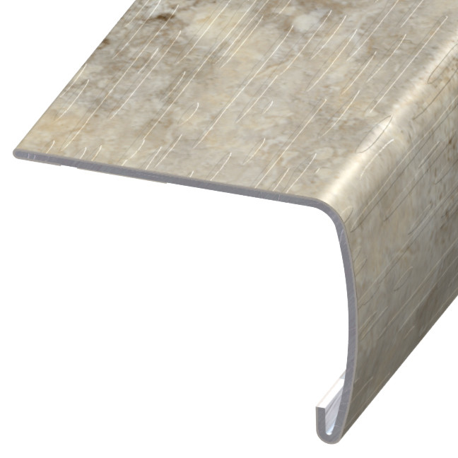 VEX-126978, Versaedge Extra Tall, Travertine Mist, S1117-D6831