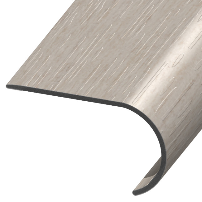 RSN-128833, Round Stair Nose, Grigio, 406