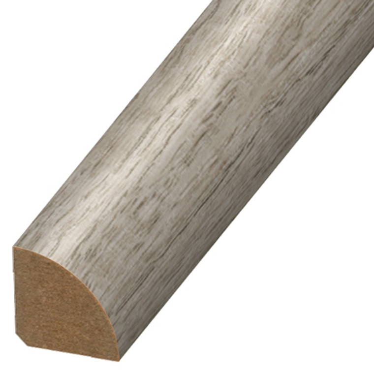 MRQR-113785,Quarter Round,Nickel Finished Oak