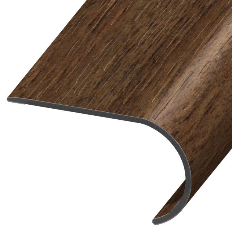 RSN-242,  Newport Walnut,  Round Stair Nose