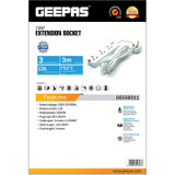 Geepas 3 way Extension Socket, 3m GES58011 - Chikili.com