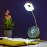 Olsenmark LED Desk Lamp With Mini Fan OMF1827-chikili.com
