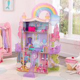 Kidkraft Rainbow Dreamers Unicorn Mermaid Dollhouse-chikili.com