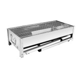 Stainless Steel Foldable BBQ Grill-Chikili.com