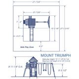 Backyard Discovery Mount Triumph Playhouse 1701014-Chikili.com