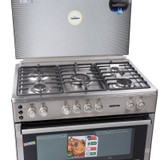 Geepas 5 Burner Cooking Range GCR9077FTCST-Chikili.com