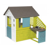 Smoby Pretty Playhouse With Summer Kitchen-Chikili.com