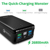 Zendure A8 QC 3.0 Power Bank-26800 mAh - Chikili.com