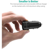 Macnoa Portable Car Air Purifier + RAVPower iSmart Car Charger -Chikili.com