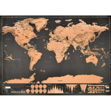 Scratch Off World Map Poster - Chikili.com
