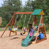 Kidkraft Sunview II Wooden Swing Playset -Chikili.com Kidkraft Sunview II Wooden Swing Playset -Chikili.com