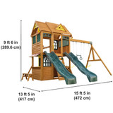 Kidkraft Overland Heights Swing Set-Chikili.com