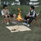 Folding Campfire Rack - Chikili.com