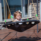 Dynamic Sports Fennic Fox Nest Metal Swing Set-Chikili.com