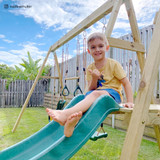 Dynamic Sports Gila Woodpecker Wooden Swing Set-Chikili.com