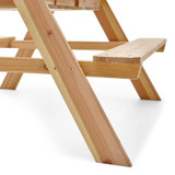 Plum Surfside Wooden Sand & Water Picnic Table-Chikili.com