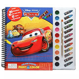 DISNEY CARS DELUXE POSTER PAINT & COLOR