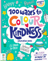 Hinkler 100 Ways to Colour Gratitude Mindful Me Colouring Book
